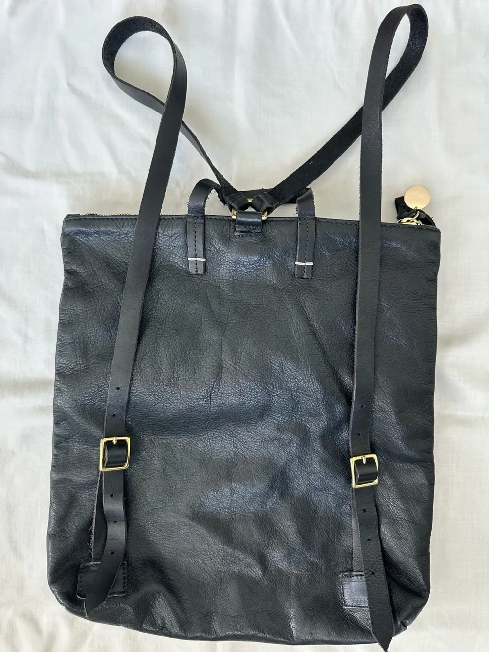 Clare V Ponyhair Agnes Backpack